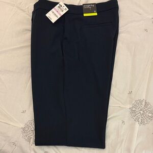 Alfani Women's Dark Blue Straight Leg Pants